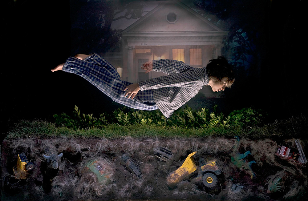 Laura Hartford, Hovering Between Us, 2010. Photograph, 36 x 24 inches. Courtesy of the artist