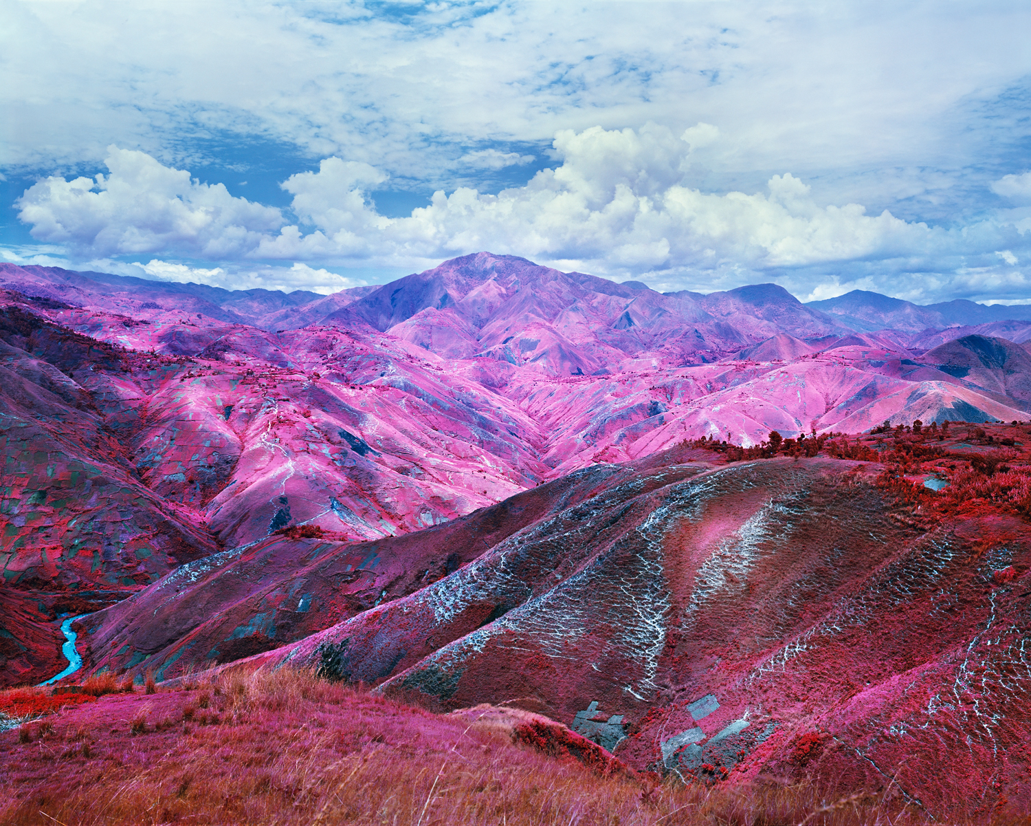 Richard Mosse, Remain in Light, 2015. Digital c-print, 40 x 50 inches. © Richard Mosse. Courtesy of the artist and Jack Shainman Gallery, New York